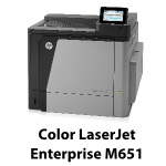 hp colorLaserJet enterprise m651