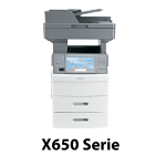 lexmark  x650 serie