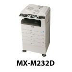 sharp MX M232D